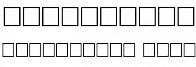 Pointage Regular Font OTHER CHARS