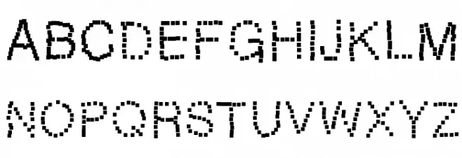 Pointcarre Schriftart Groß