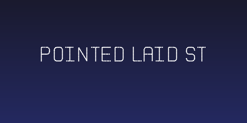 Pointed Laid St Social Header