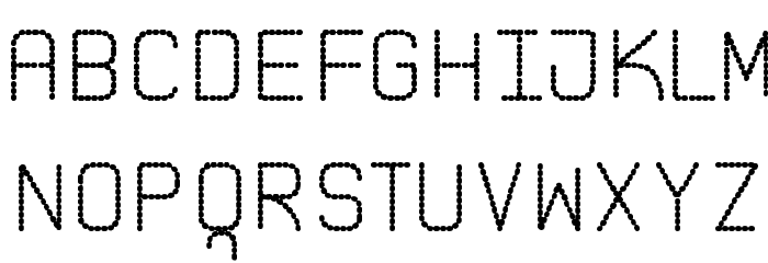 Pointed Laid St Font LOWERCASE