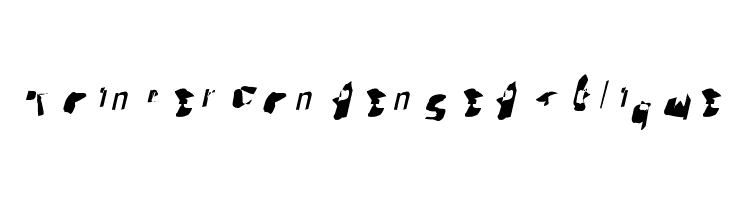 Pointer Condensed Oblique  Frei Schriftart Herunterladen
