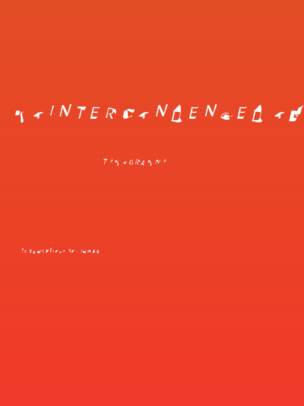 Pointer Condensed Oblique Poster