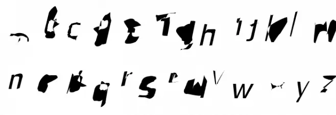 Pointer Condensed Oblique Polices MINUSCULES