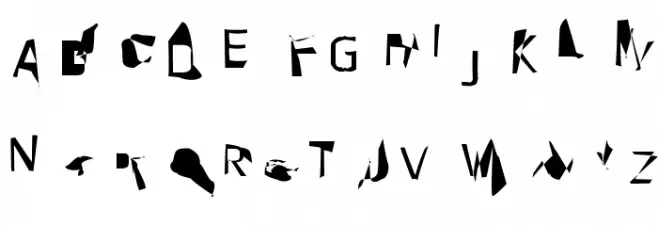 Pointer Condensed Schriftart Groß