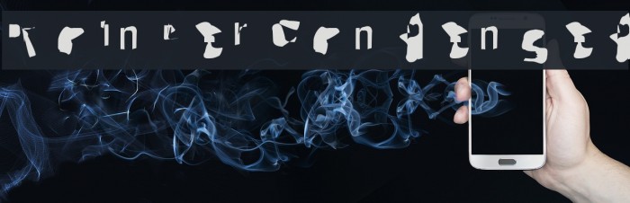 Pointer Condensed Font examples