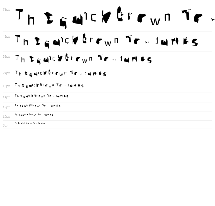 Pointer Condensed Waterfall