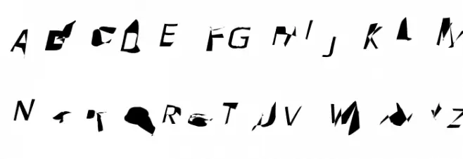 Pointer Extended Oblique Шрифта ВЕРХНИЙ
