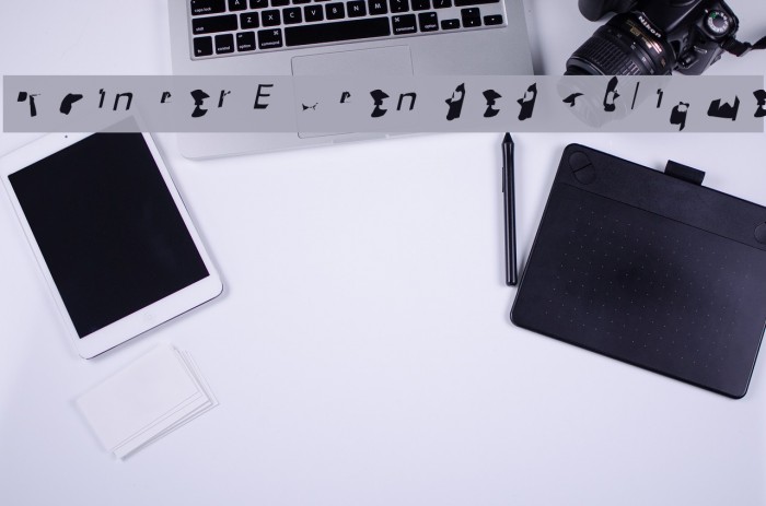 Pointer Extended Oblique Font examples