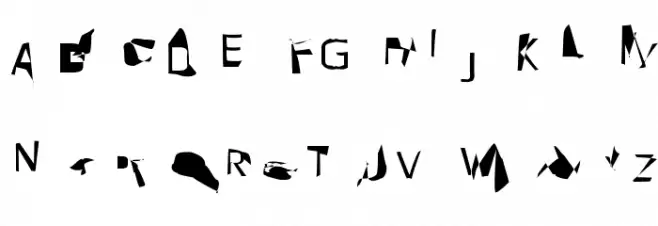 Pointer Extended Schriftart Groß