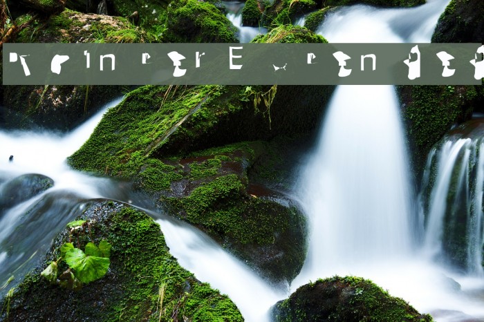 Pointer Extended Font examples