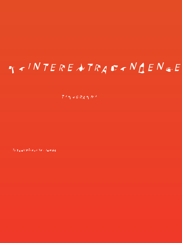 Pointer ExtraCondensed Oblique Poster