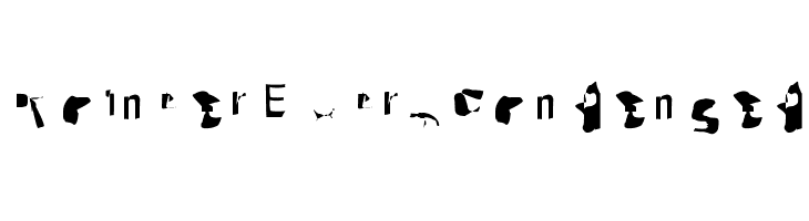 Pointer ExtraCondensed  Скачать бесплатные шрифты