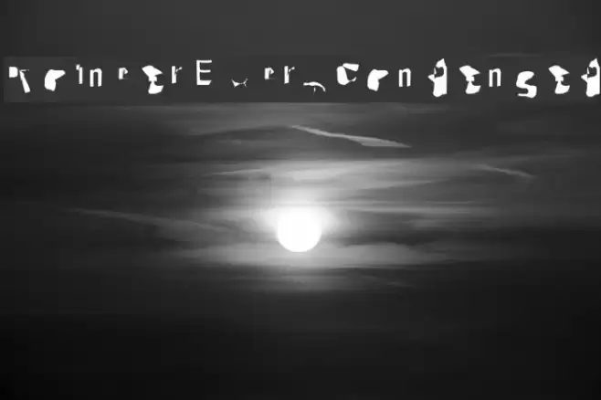 Pointer ExtraCondensed Шрифта examples