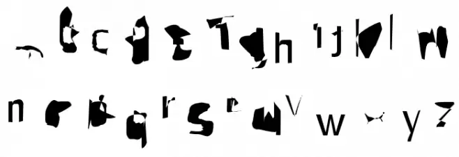 Pointer ExtraCondensed Шрифта строчной