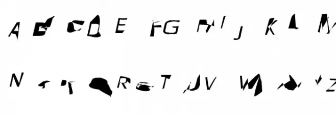Pointer ExtraExtended Oblique Schriftart Groß