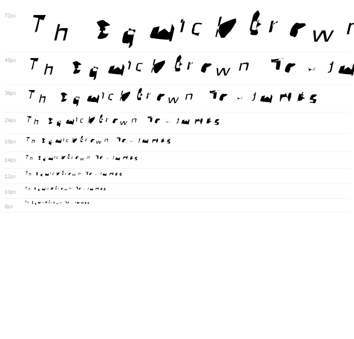 Pointer ExtraExtended Oblique Waterfall