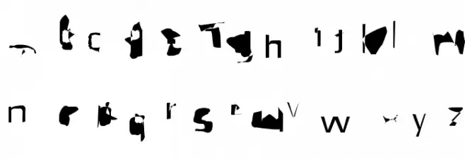 Pointer ExtraExtended Шрифта строчной