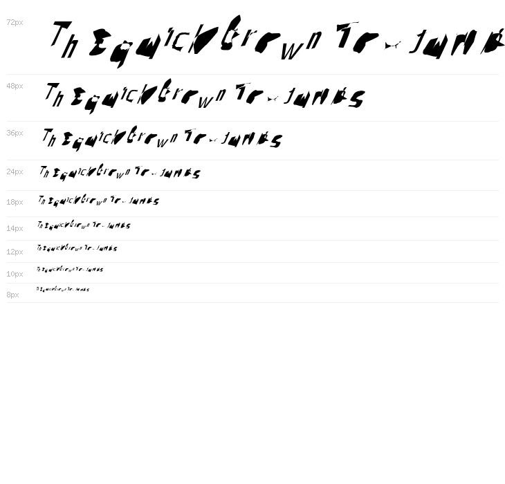 Pointer HyperCondensed SuperOblique Waterfall