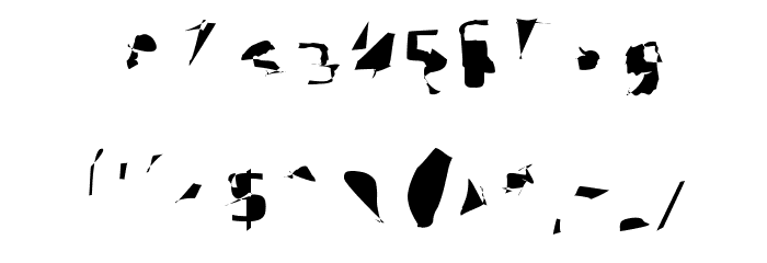 Pointer HyperCondensed Шрифта ДРУГИЕ символов