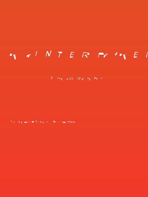 Pointer HyperExtended Oblique Poster