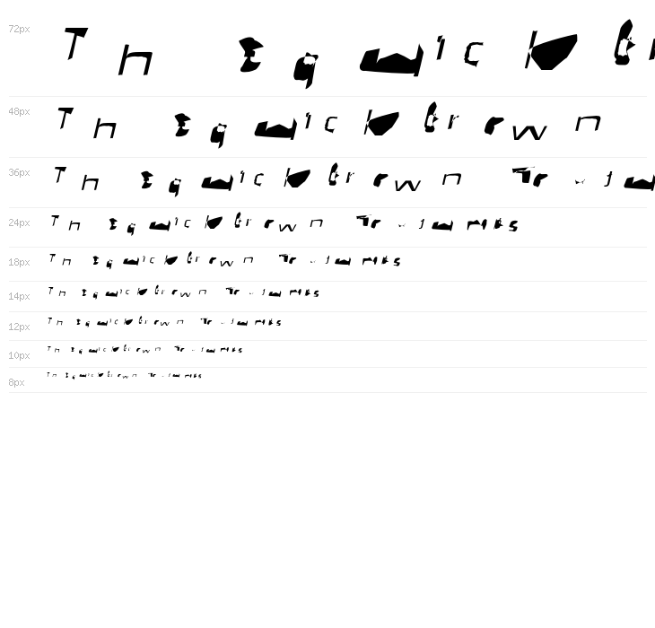 Pointer HyperExtended Oblique Waterfall