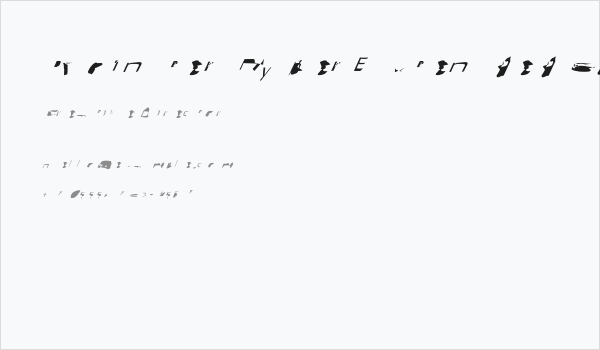 Pointer HyperExtended SuperOblique Business Card