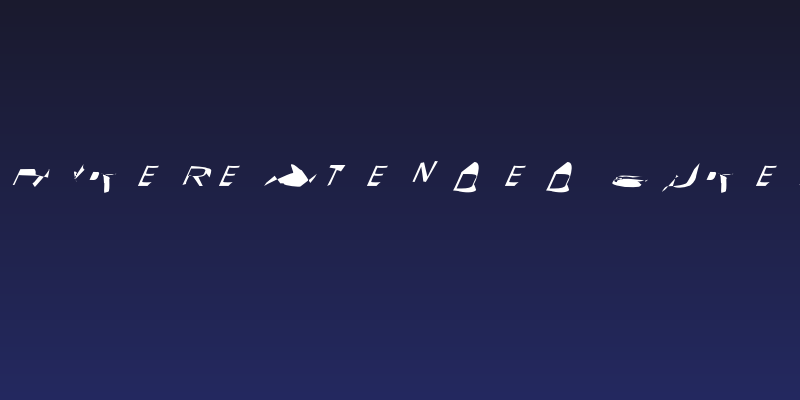 Pointer HyperExtended SuperOblique Social Header