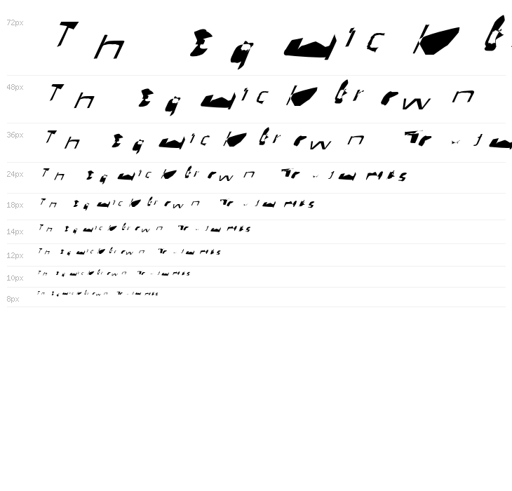 Pointer HyperExtended SuperOblique Waterfall