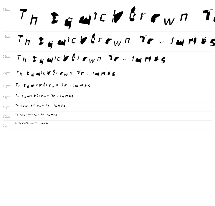 Pointer Oblique Waterfall