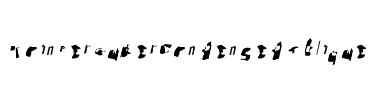 Pointer SuperCondensed Oblique  नि: शुल्क फ़ॉन्ट्स डाउनलोड