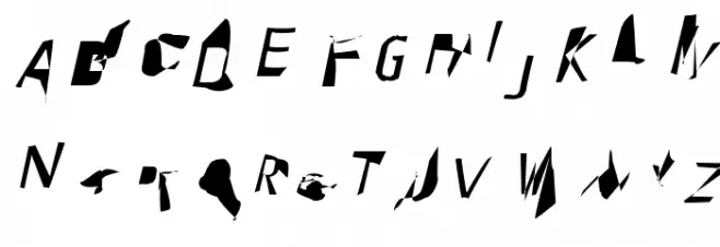 Pointer SuperCondensed Oblique 字体 大写