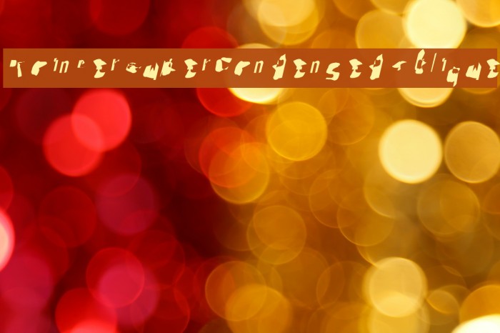 Pointer SuperCondensed Oblique Font examples