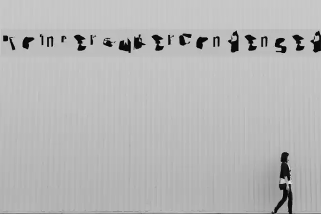 Pointer SuperCondensed Font examples