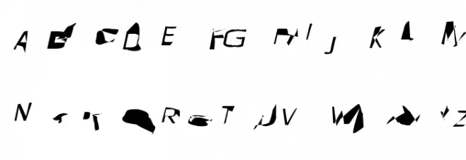 Pointer SuperExtended Oblique Font Litere mari