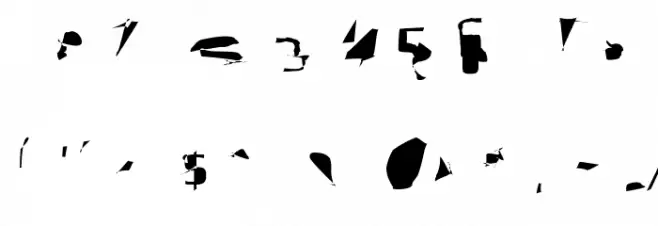 Pointer SuperExtended Font OTHER CHARS