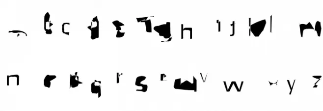 Pointer SuperExtended Caratteri MINUSCOLO