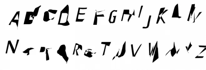 Pointer UltraCondensed Oblique Schriftart Groß