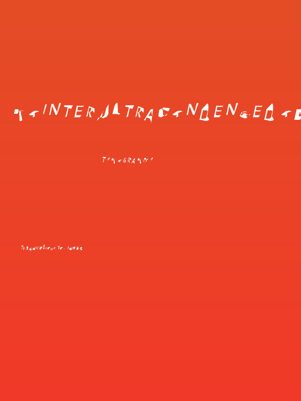 Pointer UltraCondensed Oblique Poster