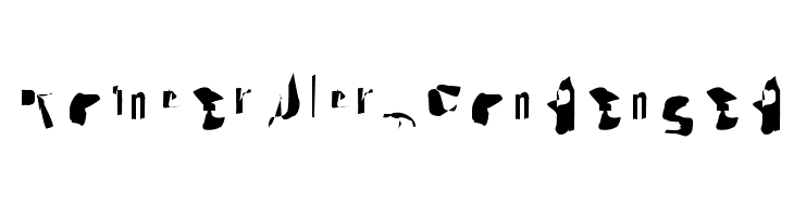 Pointer UltraCondensed Font