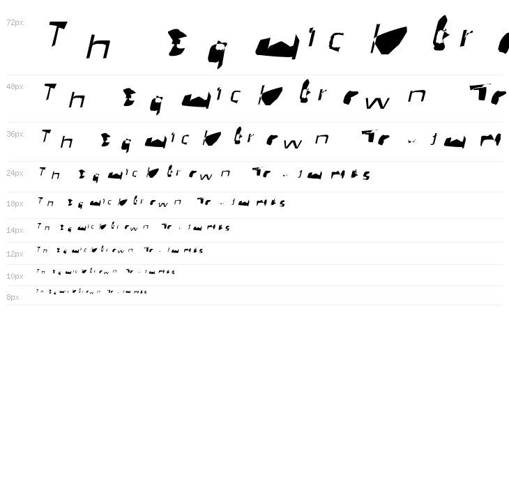 Pointer UltraExtended Oblique Waterfall