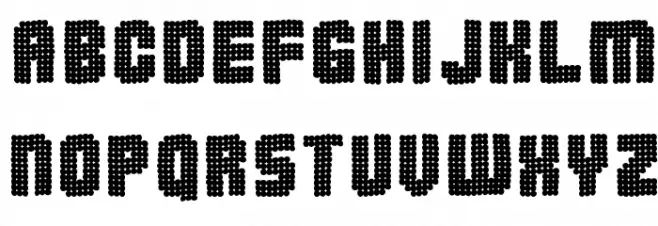 PointerSisters-Freeformed 字体 大写