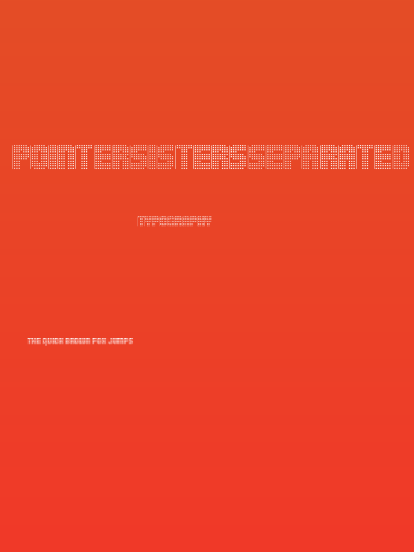 PointerSistersSeparated Poster