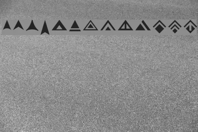 Pointers Font examples