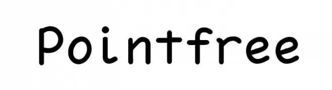Pointfree  Frei Schriftart Herunterladen