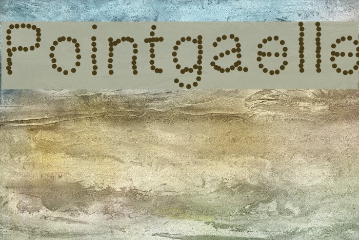 Pointgaelle Font examples