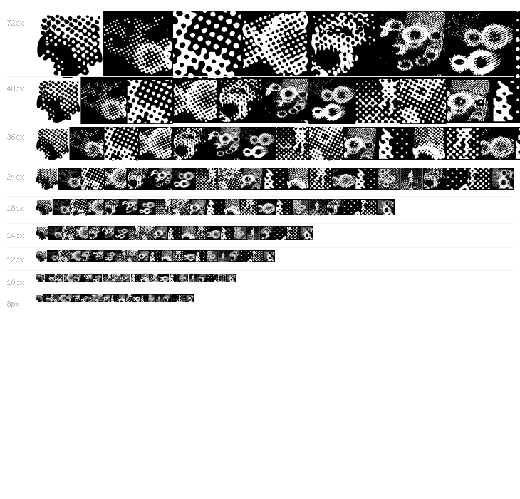 Pointilism-Toolbox Waterfall