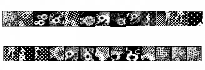 Pointilism-Toolbox Caratteri MINUSCOLO