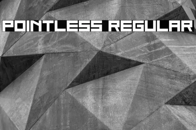 Pointless Regular Caratteri examples