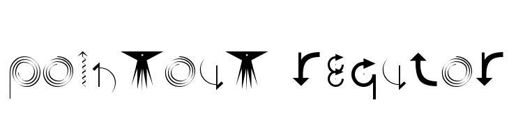 Pointout Regular  Frei Schriftart Herunterladen