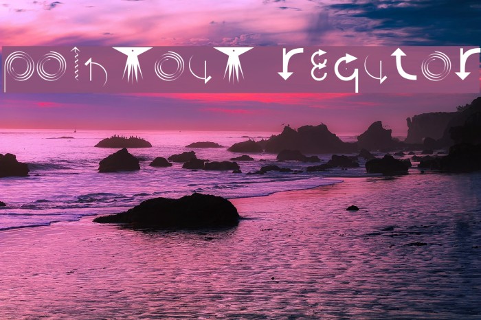 Pointout Regular Example 1